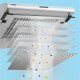 Кухненски Абсорбатор COMFEE' F49SS-60 LED, Стенен Монтаж, 60 см 